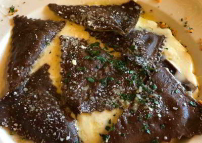 Ravioli al cacao - Chalet Tana del Grillo